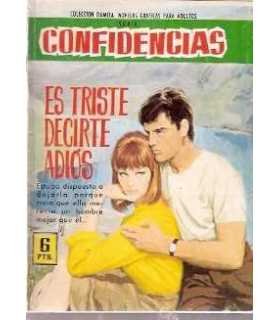 Es triste decirte adiós