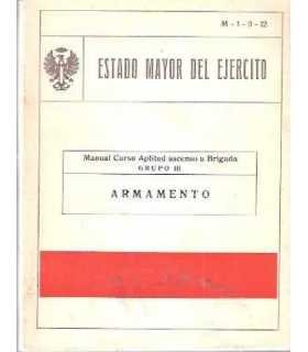 Manual curso Aptitud Ascenso a Brigada. Grupo III. Armanento.