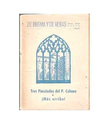 De broma y de veras: Tres pinceladas del Padre Coloma.