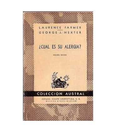 ¿Cuál es su alergia?