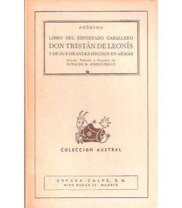 Libro del esforzado Don Tristán de Leonís y de sus grandes hechos en armas