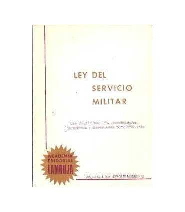 Ley del servicio militar