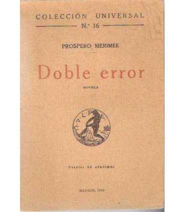Doble error