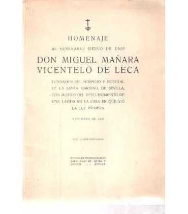 Don Miguel Mañara Vicentelo de Leca, homenaje a