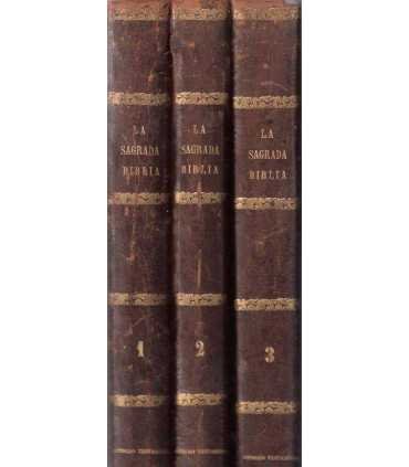 La sagrada Biblia (3 tomos). Antiguo Testamento