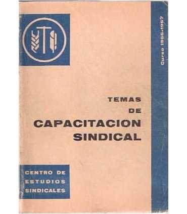 Temas de Capacitación Sindical Curso 1966-1967