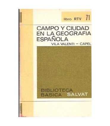 Campo y ciudad en la Geografía Española