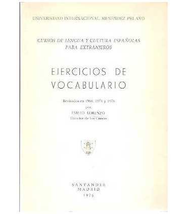 Ejercicios de vocabulario