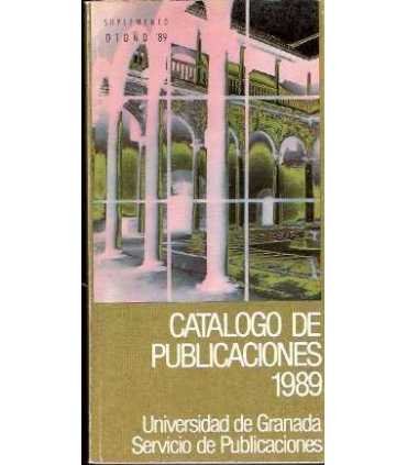 Catálogo de publicaciones 1989