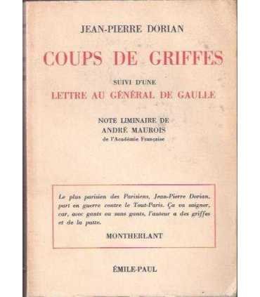 Coups de Griffes