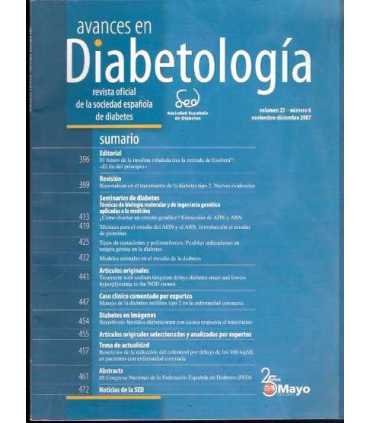 Avances en Diabetología.