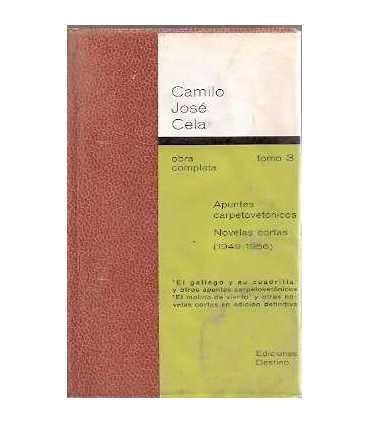 Obra completa. Tomo 3. Novelas Cortas