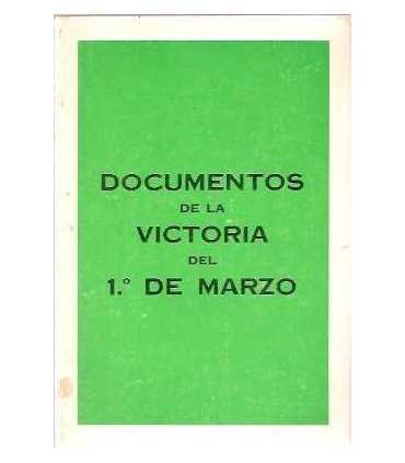 Documentos de la victoria del 1º de Marzo