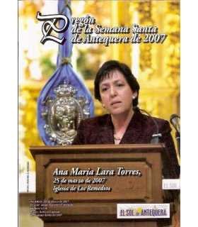 Pregón de S. Santa de Antequera 2007