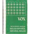 Vox Diccionario manual. Inglés-Español. Español-In