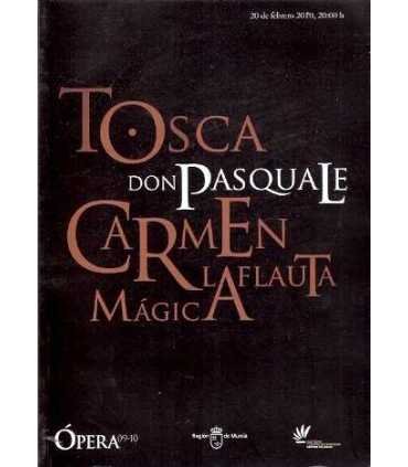 Ópera Don Pascuale. Carmen. La flauta mágica (libr