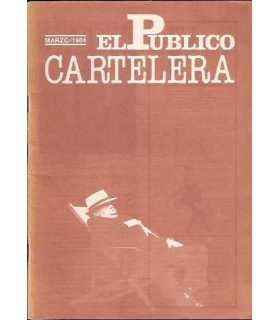 El Público Cartelera Marzo 1984