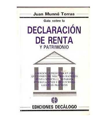 Guía sobre la Declaración de Renta y Patrimonio
