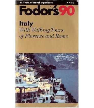 Fodor´s 90. Titaly with walking tours of Florence