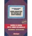 Libro registro de visitas de Juan Guerra. Quién es