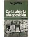 Carta abierta a la oposición