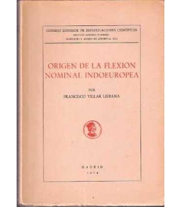 Origen de la Flexión nominal indoeuropea