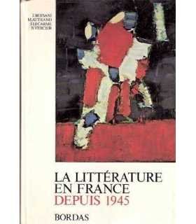 La literature en France depuis 1945