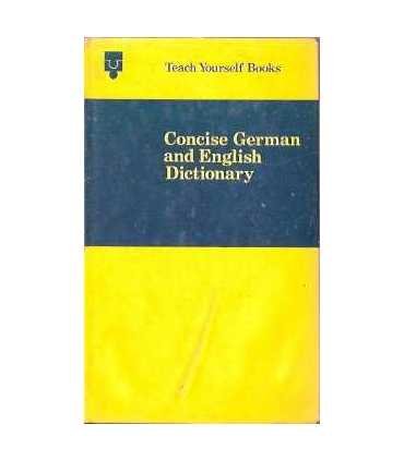 Concise German and English Dictionary