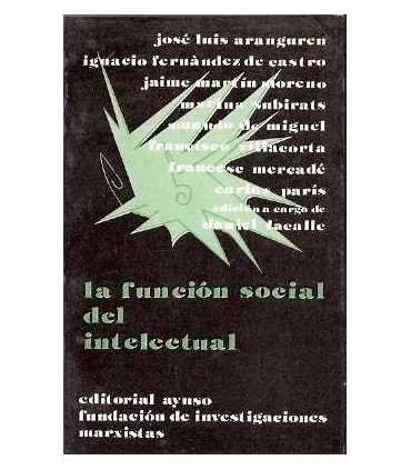 La función social del intelectual