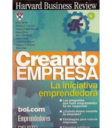Creando empresa. La iniciativa emprendedora