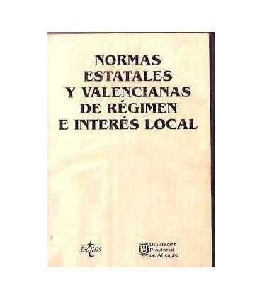 Normas Estatales y Valencianas de Régimen Local