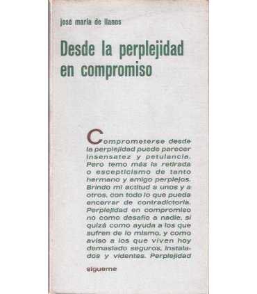 Desde la perplejidad en compromiso