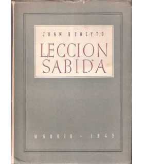 Lección sabida