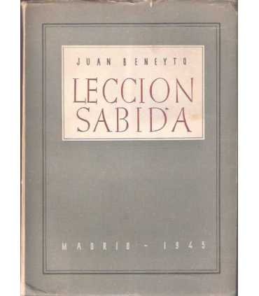 Lección sabida