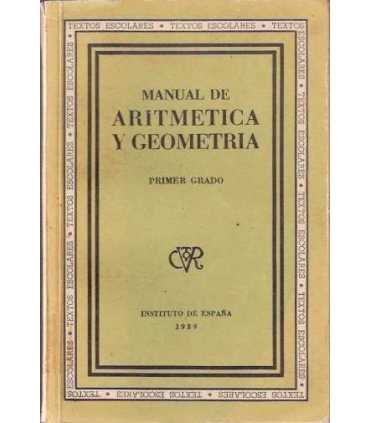Manual de Aritmética y Geometría. 1 er grado