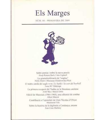 Els Marges nº 88. Primavera 2009