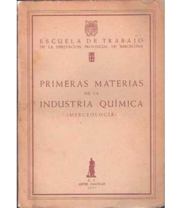 Primeras materias de la Industria Química