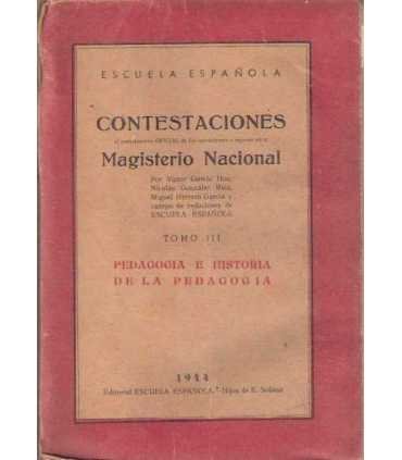 Contestaciones al cuestionario Oficial de las Opos