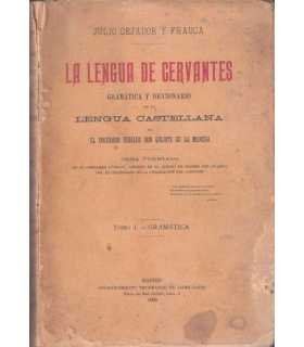 La lengua de Cervantes. Tomo I