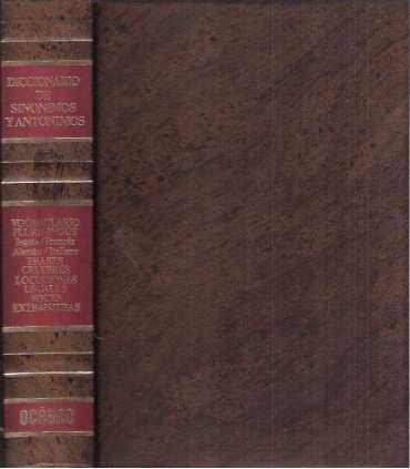 Diccionario de sinónimos y antónimos