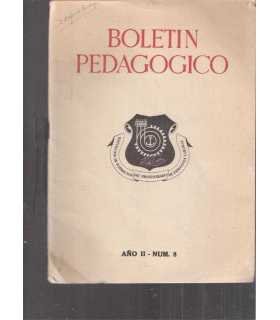 Boletín pedagogico, año II-num. 8