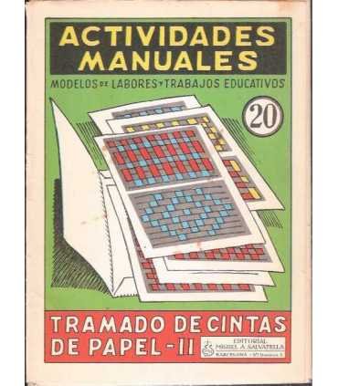 Actividades Manuales. Tramado de cintas de papel-
