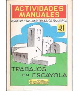 Actividades Manuales. Trabajos en escayola