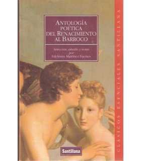 Antología poética del Renacimiento al Barroco