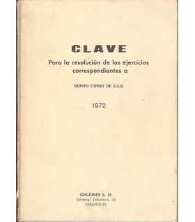 Clave para la resolución de los ejercicios corresp