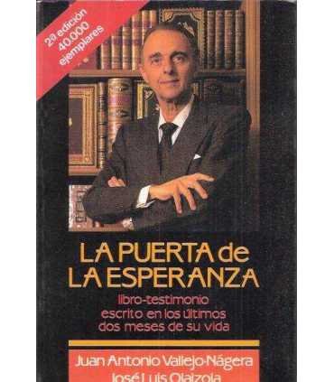 La puerta de la esperanza. Libro-testimonio escrit