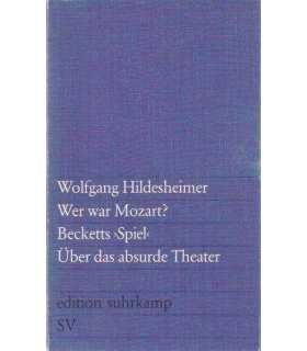 Wer war Mozart? Becketts Spiel, Über das absurde T