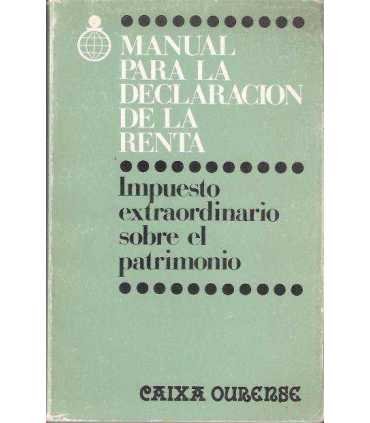 Manual para la declaración de la Renta. Impuesto e