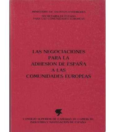 Las negociaciones para la adhesión de España a las