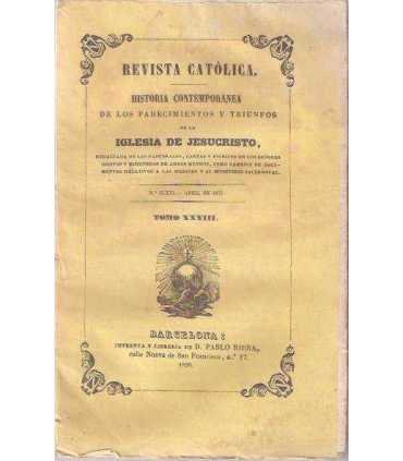 Revista católica. Historia contemporánea de los pa